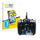 3x BROTECT AirGlass Glass Screen Protector for FlySky FS-TH9X