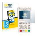 3x BROTECT AirGlass Glass Screen Protector for Castles Technology MP200 / MP200L