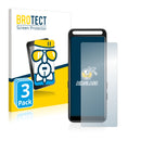 3x BROTECT AirGlass Glass Screen Protector for Benjie M6
