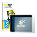 3x BROTECT AirGlass Glass Screen Protector for Faytech FT08TMCAPOB
