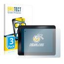 3x BROTECT AirGlass Glass Screen Protector for Faytech FT10TMCAPOB