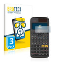 3x BROTECT AirGlass Glass Screen Protector for Casio FX 87DE X