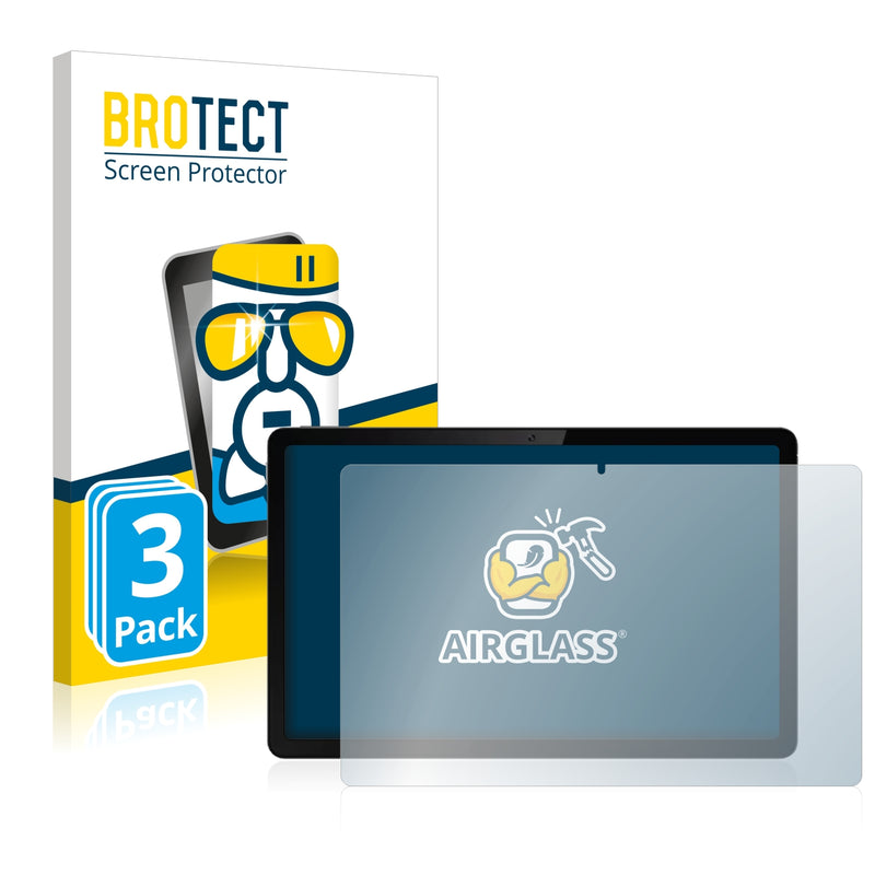 3x BROTECT AirGlass Glass Screen Protector for Realme Pad 10.4
