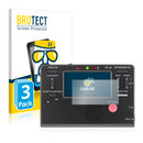 3X Nano Glass Screen Protectors for Korg TM-60 Combo Tuner Metronom