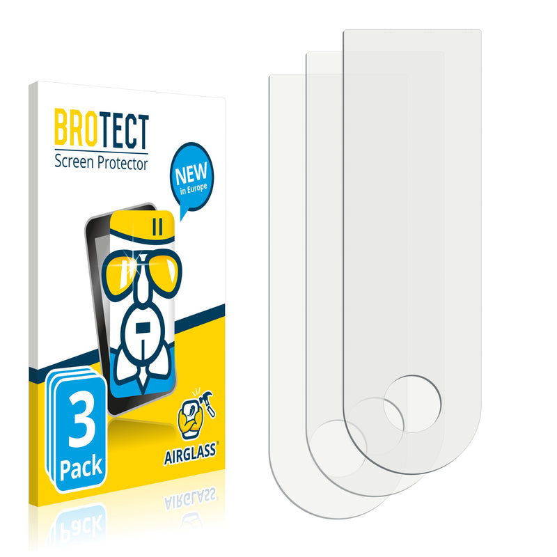 3x BROTECT AirGlass Glass Screen Protector for Epowerfun ePF-1 PRO