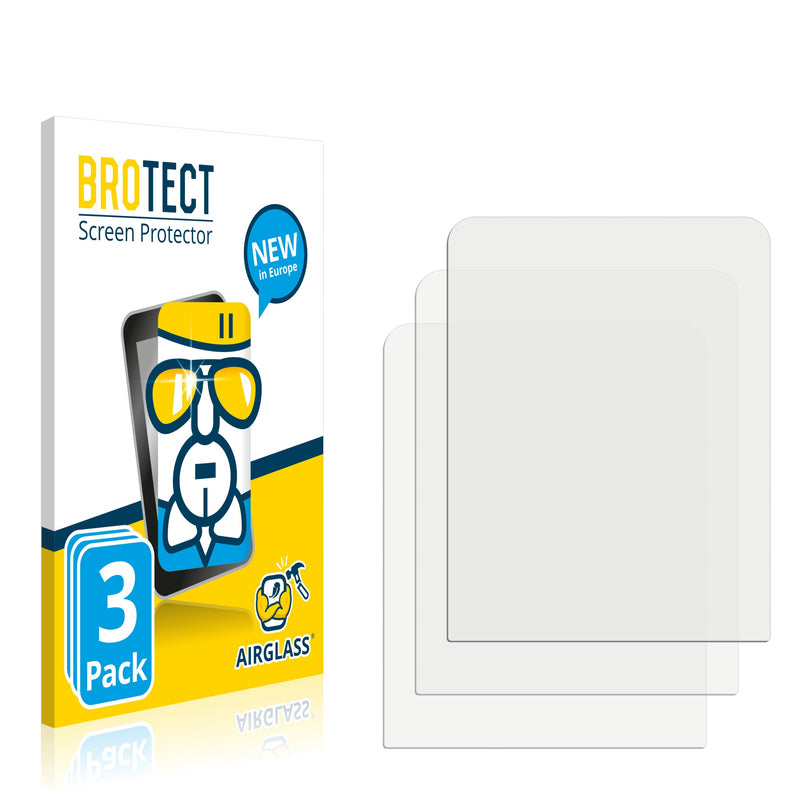 3x BROTECT AirGlass Glass Screen Protector for Philips VoiceTracer DVT2810