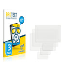 3x BROTECT AirGlass Glass Screen Protector for Rollei Actioncam 430