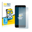 3x BROTECT AirGlass Matte Glass Screen Protector for BQ Aquaris X Pro