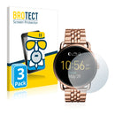 3x BROTECT AirGlass Matte Glass Screen Protector for Fossil Q Wander