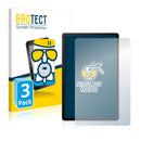 3x BROTECT AirGlass Matte Glass Screen Protector for Samsung Galaxy Tab S5e LTE