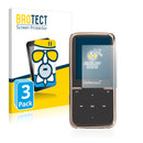 3x BROTECT AirGlass Matte Glass Screen Protector for Intenso Video Scooter