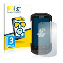 3x BROTECT AirGlass Matte Glass Screen Protector for Zebra TC75x