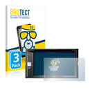 3x BROTECT AirGlass Matte Glass Screen Protector for JVC KW-V250BT