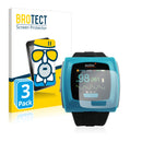 3x BROTECT AirGlass Matte Glass Screen Protector for Pulox PO-400