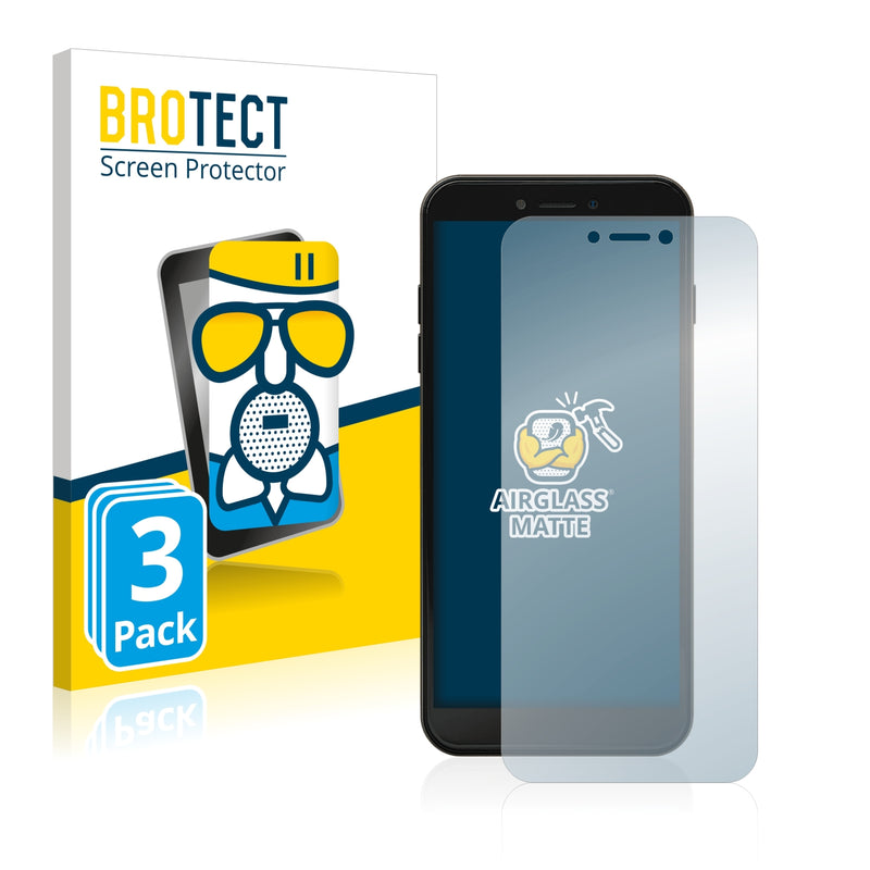 3x BROTECT AirGlass Matte Glass Screen Protector for Mara X