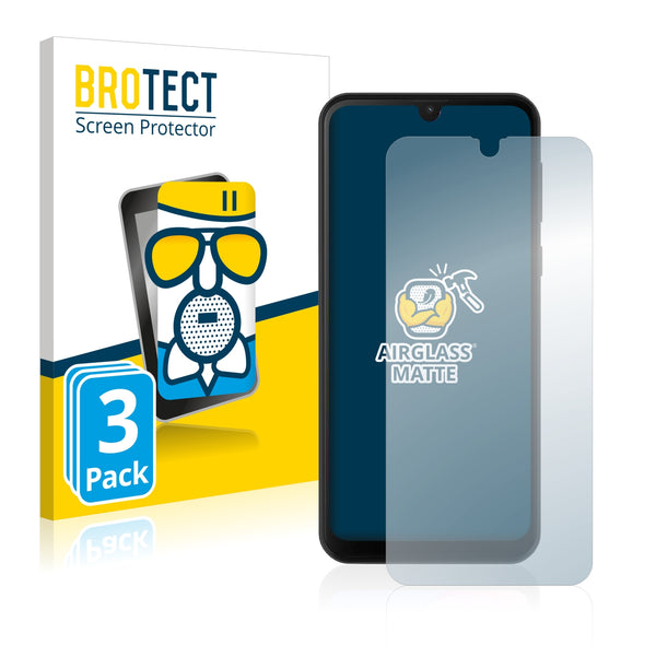 3x BROTECT Matte Screen Protector for Blackview Oscal C20 Pro