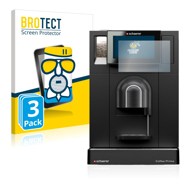3x BROTECT Matte Screen Protector for Schaerer Coffee Prime