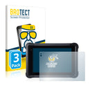 3x BROTECT AirGlass Matte Glass Screen Protector for Ico imaraTab 7