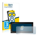 3x BROTECT AirGlass Matte Glass Screen Protector for Hyundai Kona 2022 Speedometer display