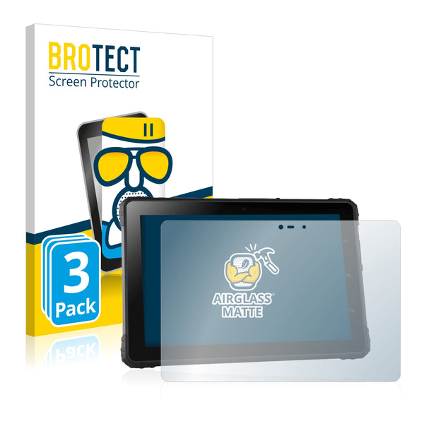 3x BROTECT AirGlass Matte Glass Screen Protector for Pokini Tab Z10