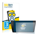 3x BROTECT AirGlass Matte Glass Screen Protector for Eonon Q63PR0