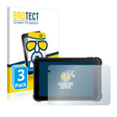 3x Anti-Glare Screen Protector for BCX ELITE RANGE HSA10 TOUGH TABLET