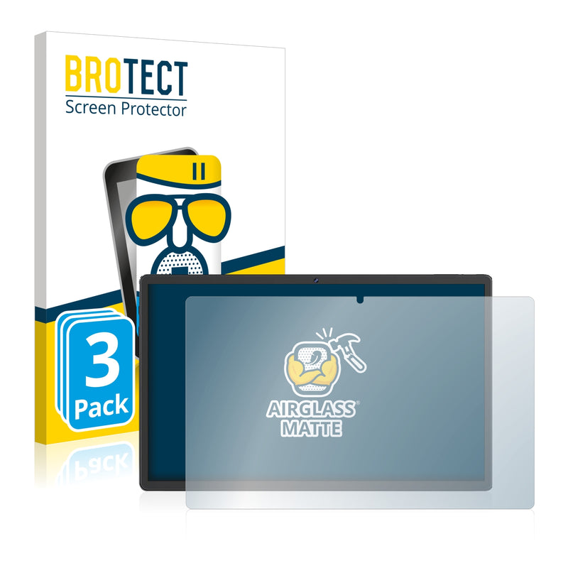 3x Anti-Glare Screen Protector for Sebbe Facetel Tablet Q10