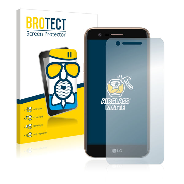 BROTECT AirGlass Matte Glass Screen Protector for LG K10 2017