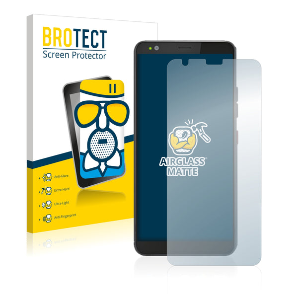 BROTECT AirGlass Matte Glass Screen Protector for Gigaset GS370