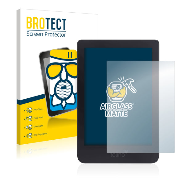 BROTECT AirGlass Matte Glass Screen Protector for Tolino Shine 3