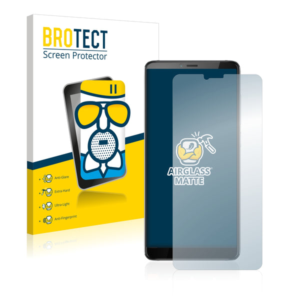 BROTECT AirGlass Matte Glass Screen Protector for Vodafone Smart X9