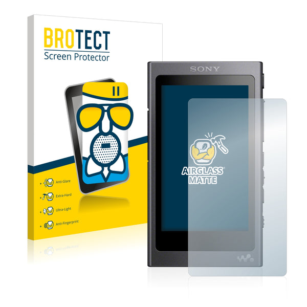 BROTECT AirGlass Matte Glass Screen Protector for Sony Walkman A40