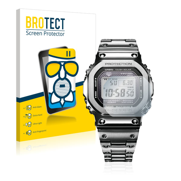 BROTECT AirGlass Matte Glass Screen Protector for Casio G-Shock GMW-B5000D-1ER