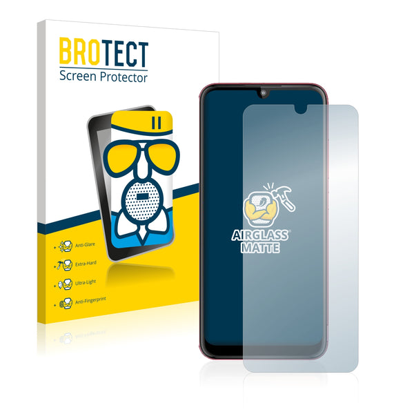 BROTECT AirGlass Matte Glass Screen Protector for Motorola Moto E6 Plus