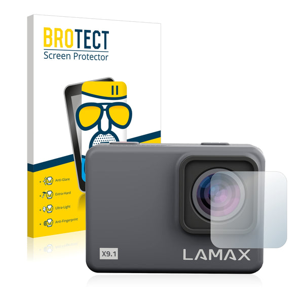 BROTECT Matte Screen Protector for Lamax X9.1 Lens (housing)