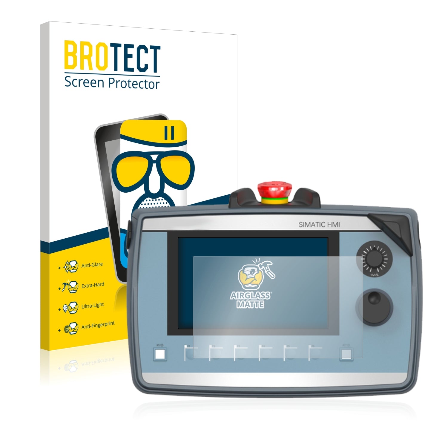 Ktp700f Screen Protectors for Siemens Simatic HMI KTP700F - ScreenShield