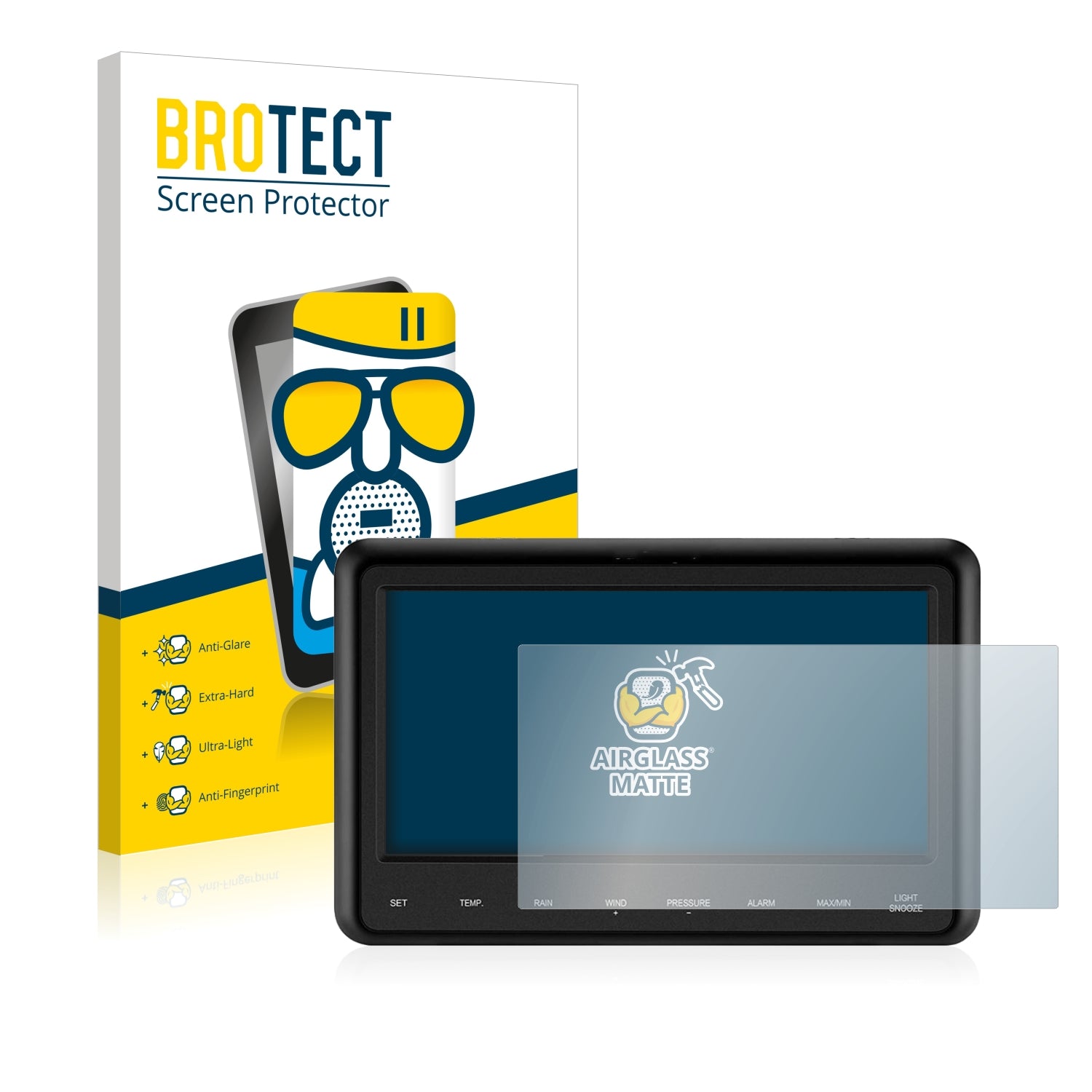Anti-Glare Screen Protector for Sainlogic Professional WiFi Weather ...