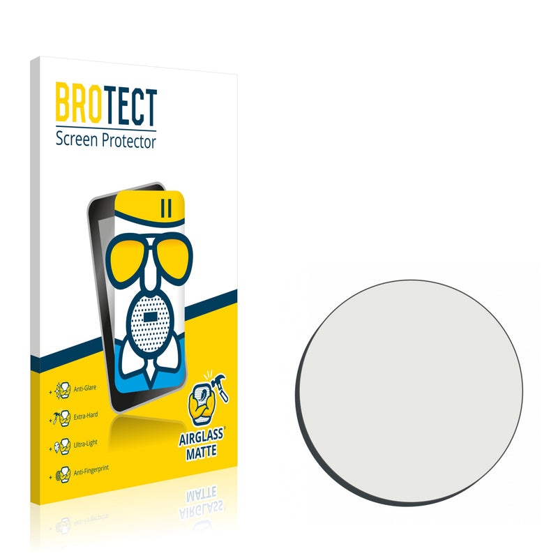 BROTECT Matte Screen Protector for Watches (Circular, Diameter: 16 mm)