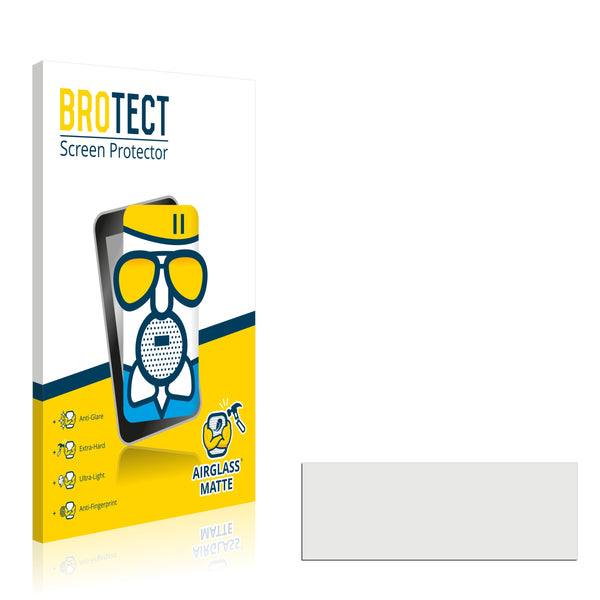 BROTECT AirGlass Matte Glass Screen Protector for Opel Grandland Modelljahr 2022 Digitales Cockpit