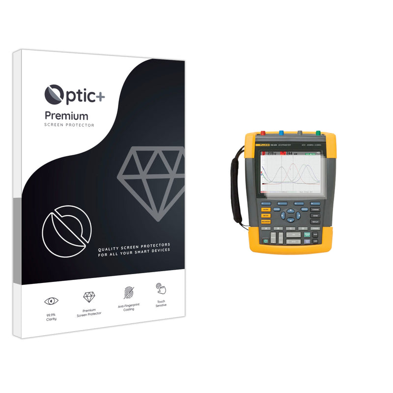 Optic+ Premium Film Screen Protector for Fluke Scopemeter 190 III